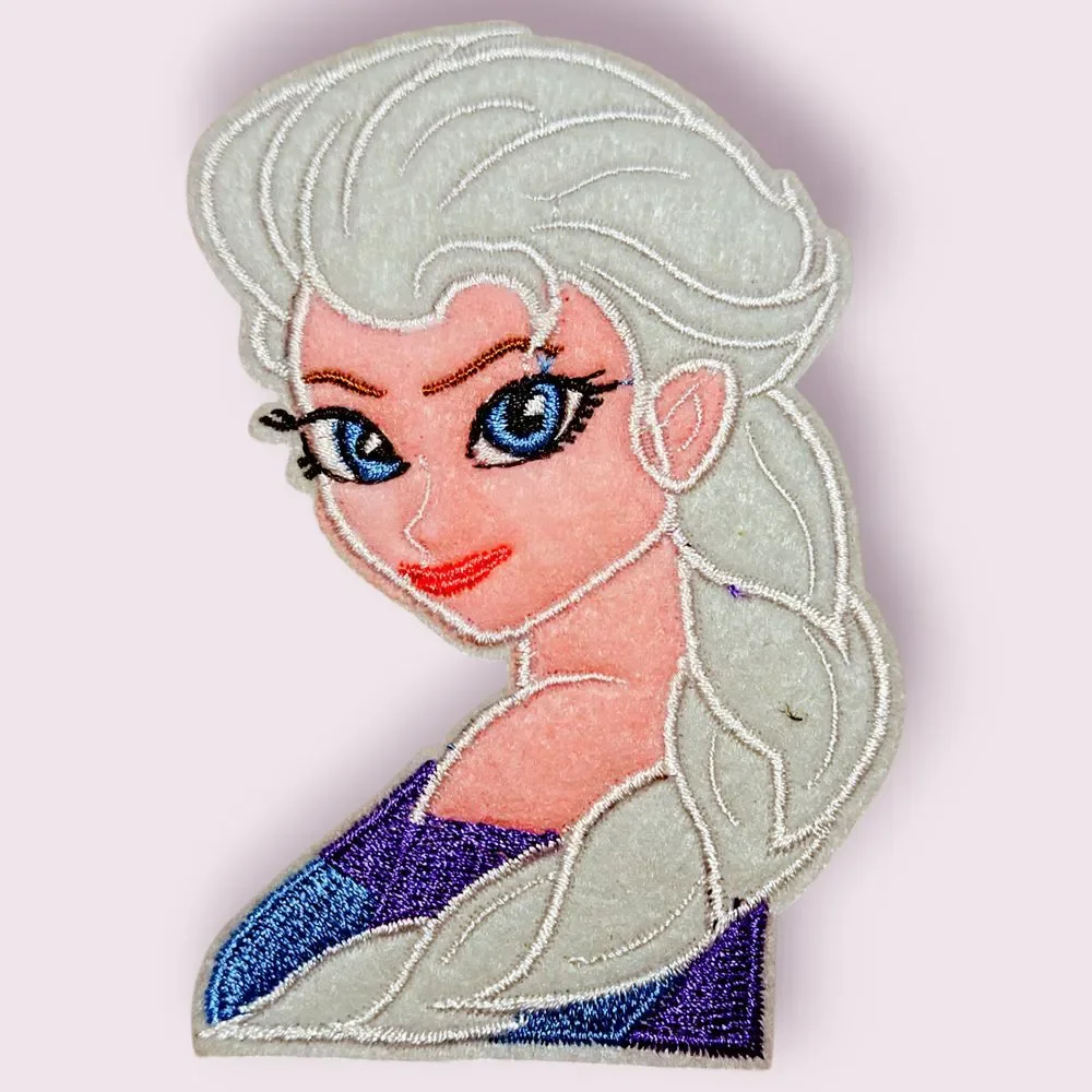 Iron On Patch-Crafts Material DIY -Frozen Elsa cartoon character girls gift